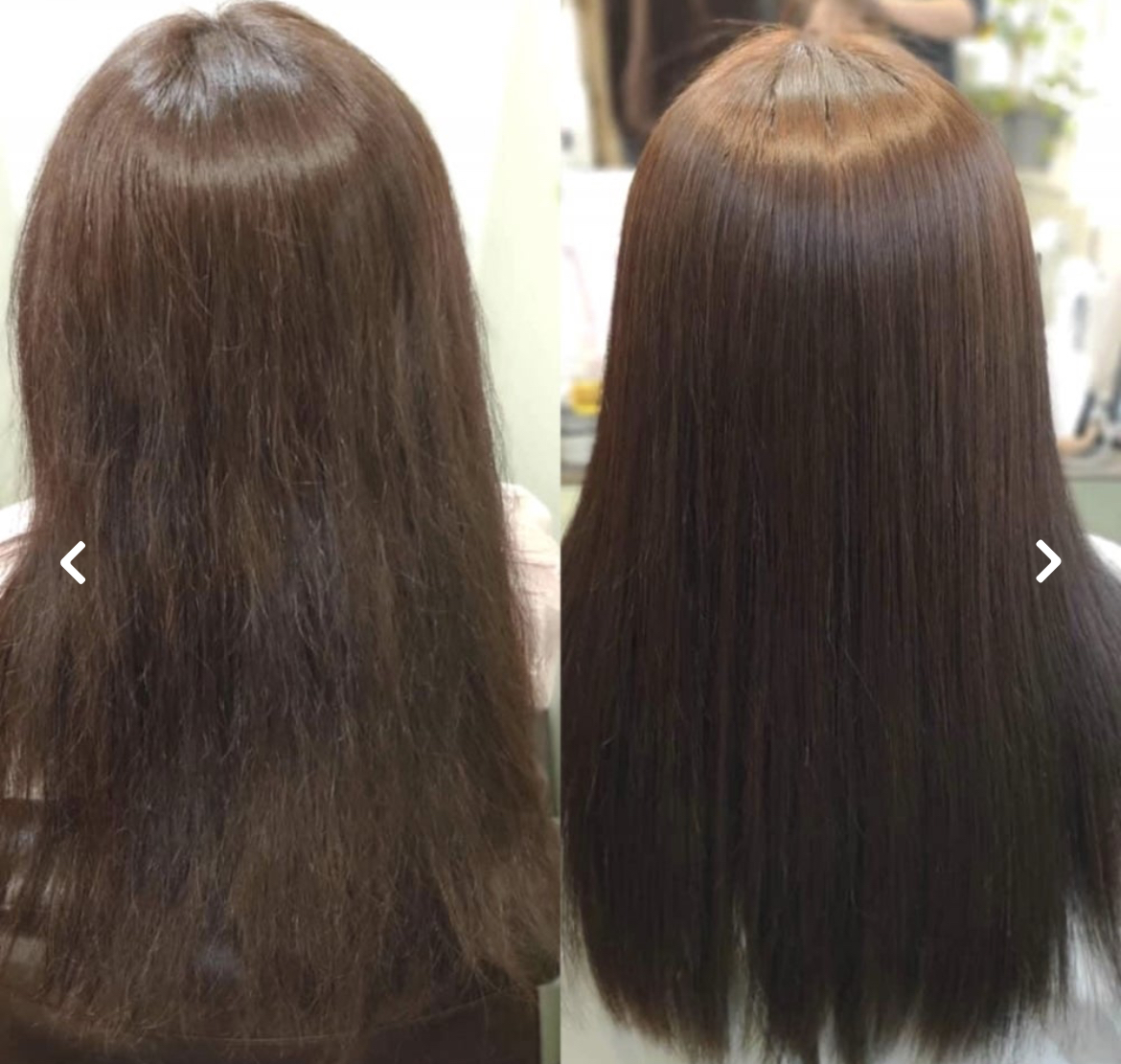 美髪ナチュラルストレートの画像